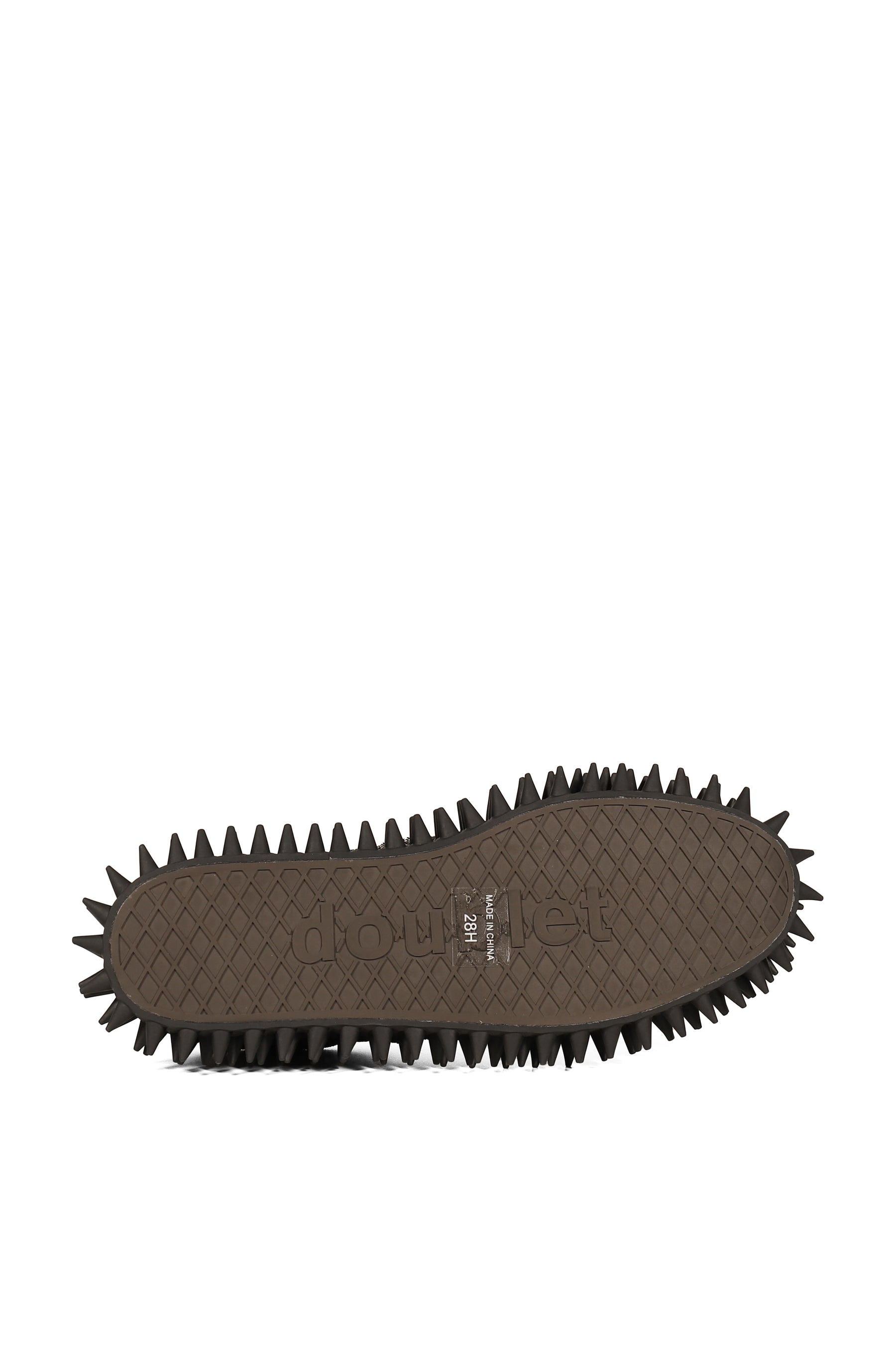 GLITTER SPIKE SNEAKER / BLK