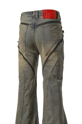 UNCUT FERAL JEANS / DUSTY WASHED COLOR