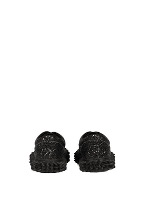 GLITTER SPIKE SNEAKER / BLK