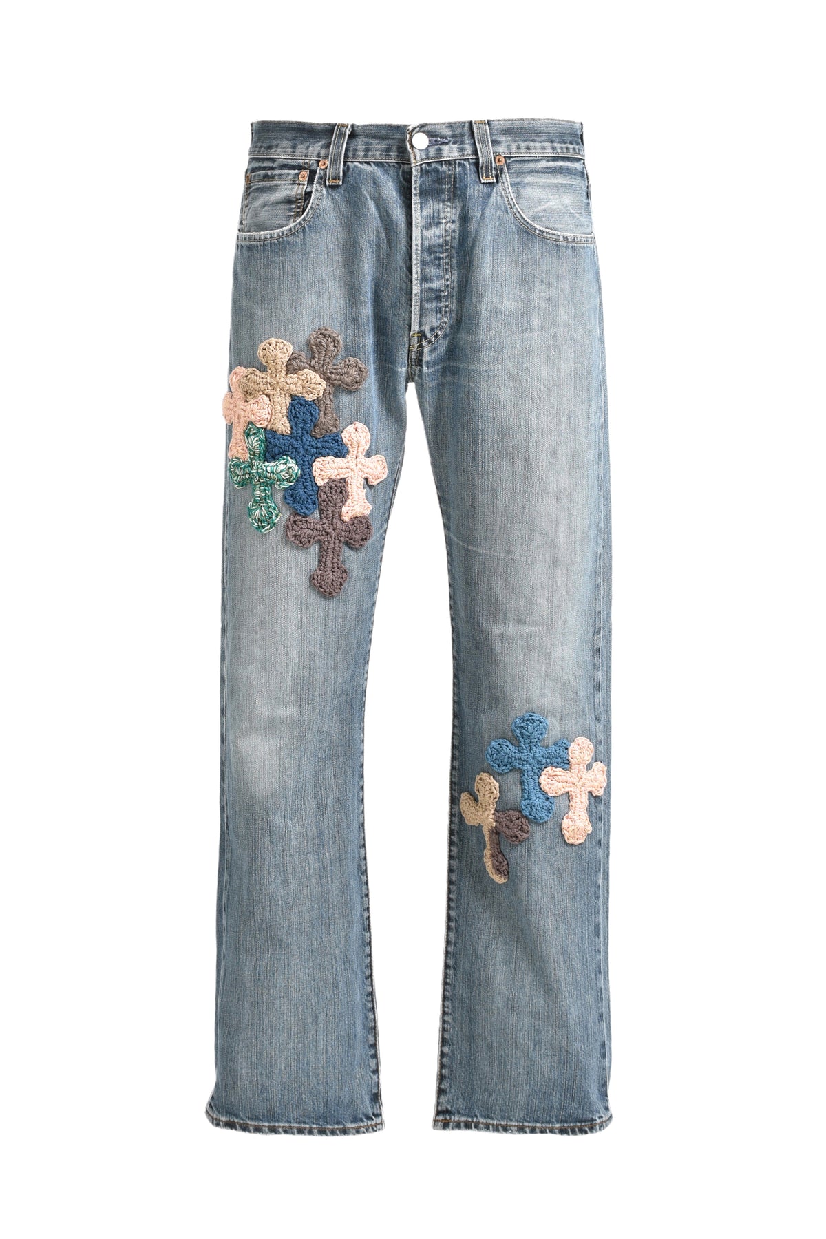 AGGREGATION 3D CROSS DENIM / MULTI