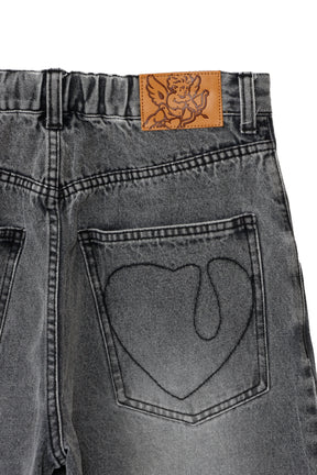 DENIM PANT (EXCLUSIVE) / ACID BLK