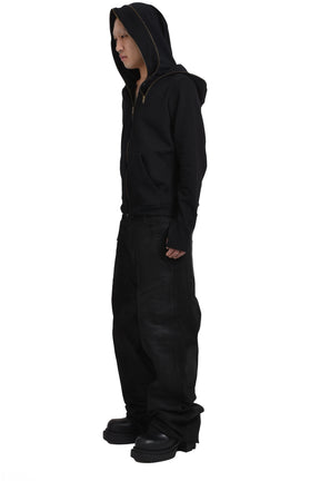 LOW CROTCH PANTS / BLK