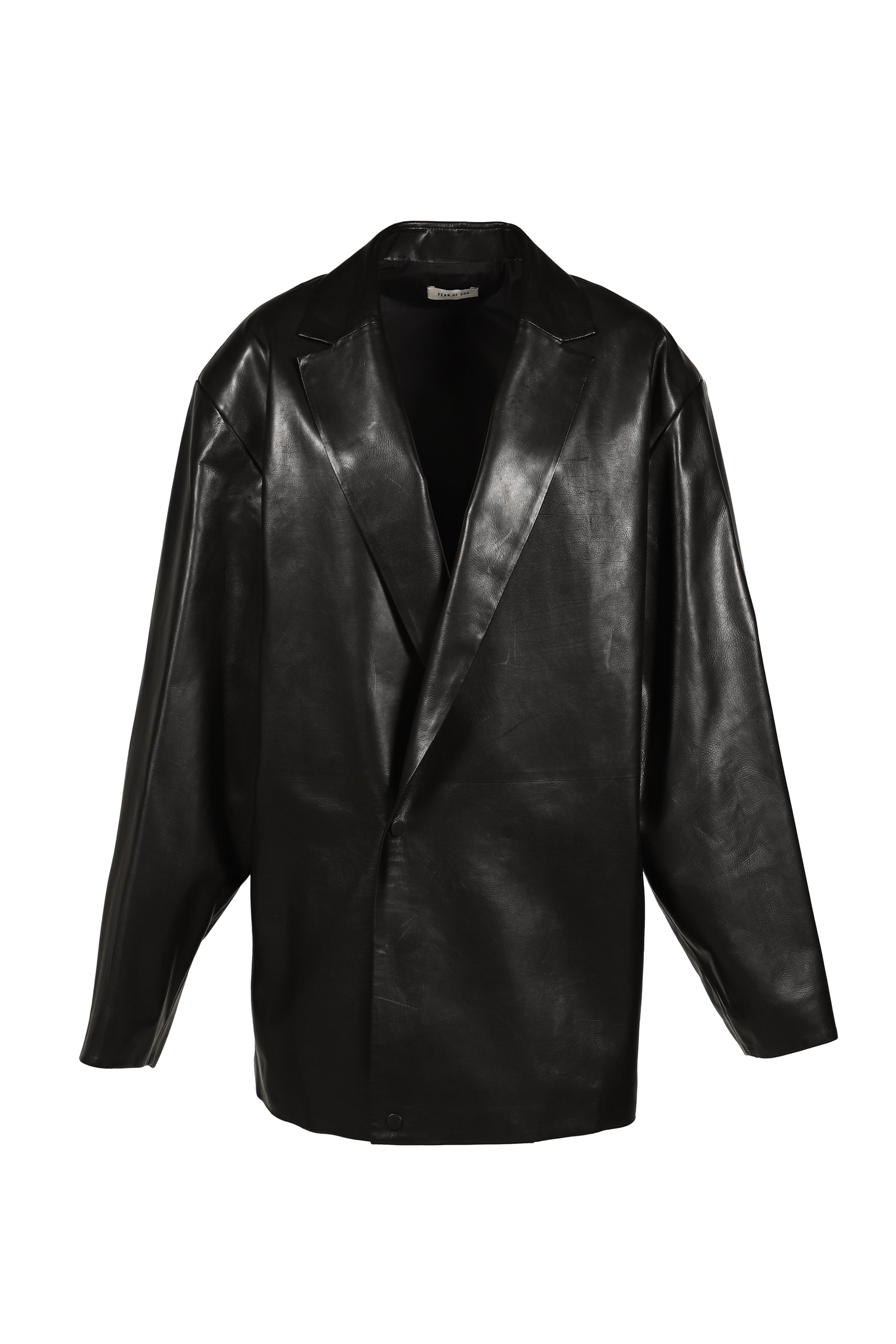RELAXED LONG JACKET / BLK