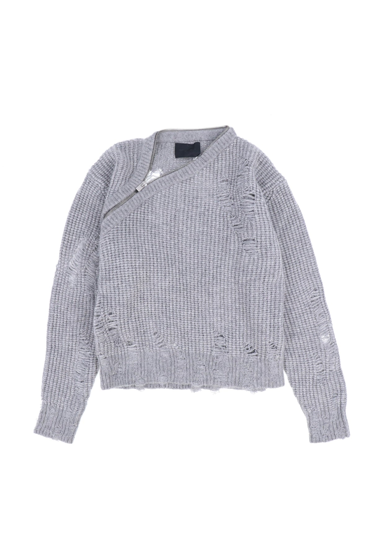 CONVEX DISTRESSED KNIT / GRY