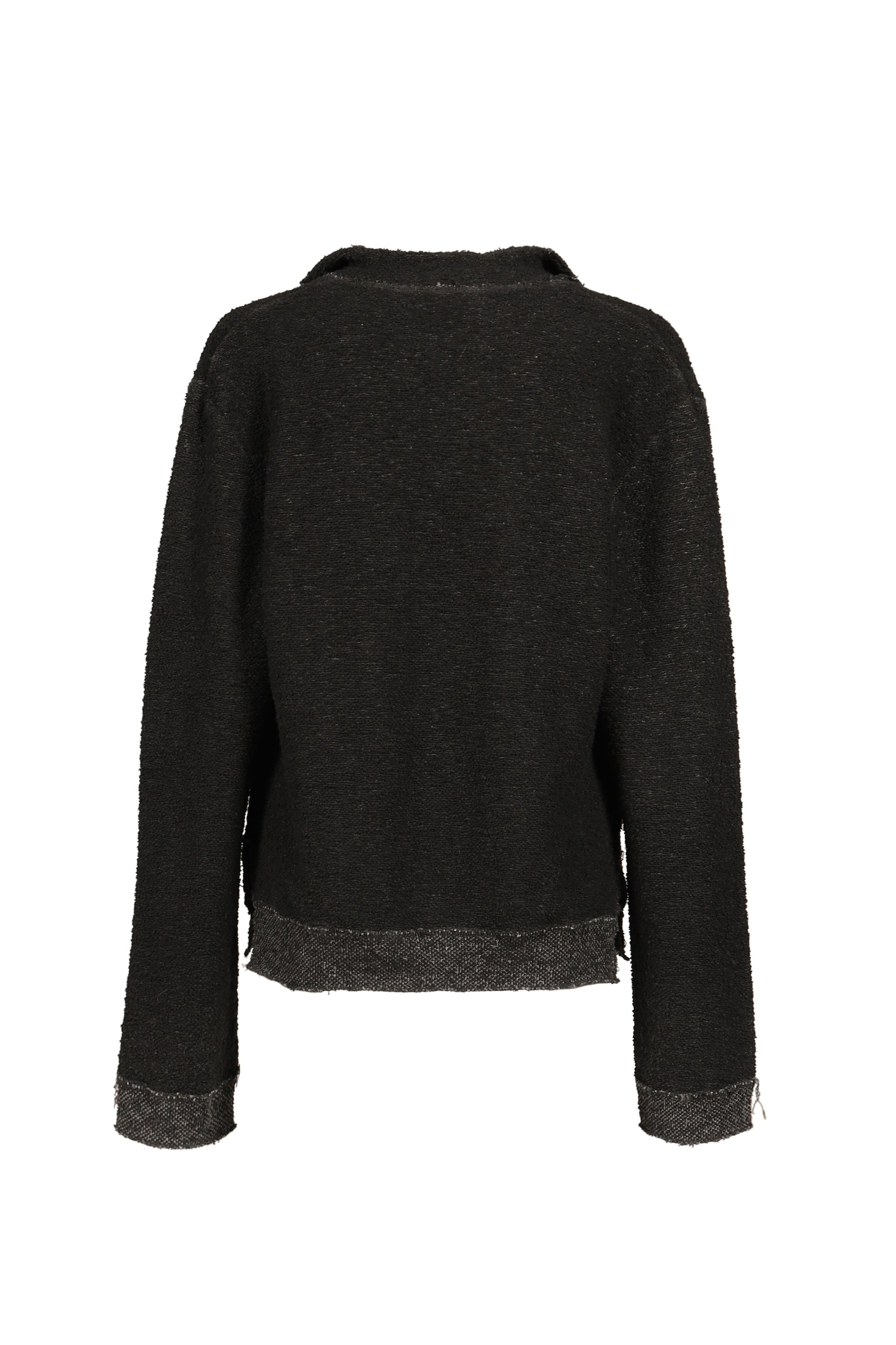 SWEATER / WASHED BLK