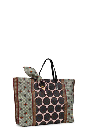 PRINT TOTE BAG / L/PNK