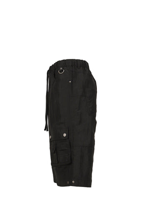 ERWIN CARGO BERMUDA PANTS / BLK 