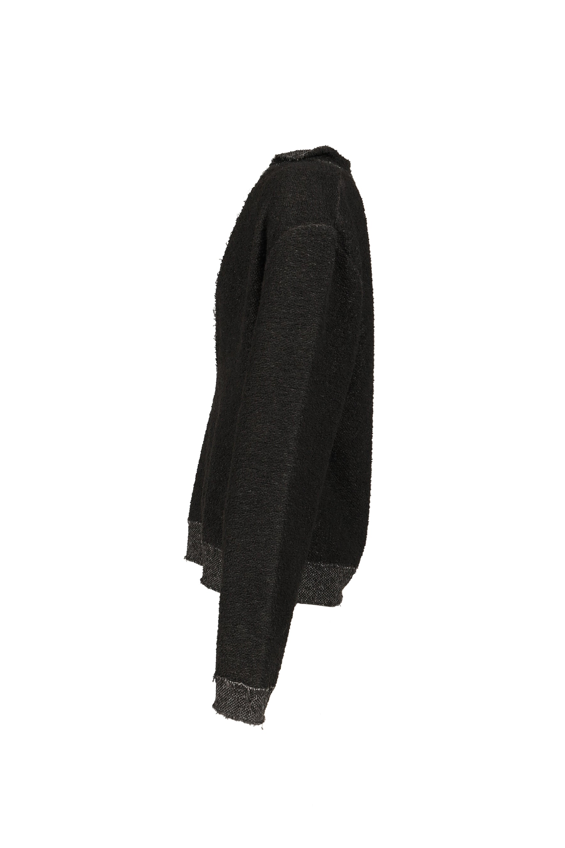 SWEATER / WASHED BLK