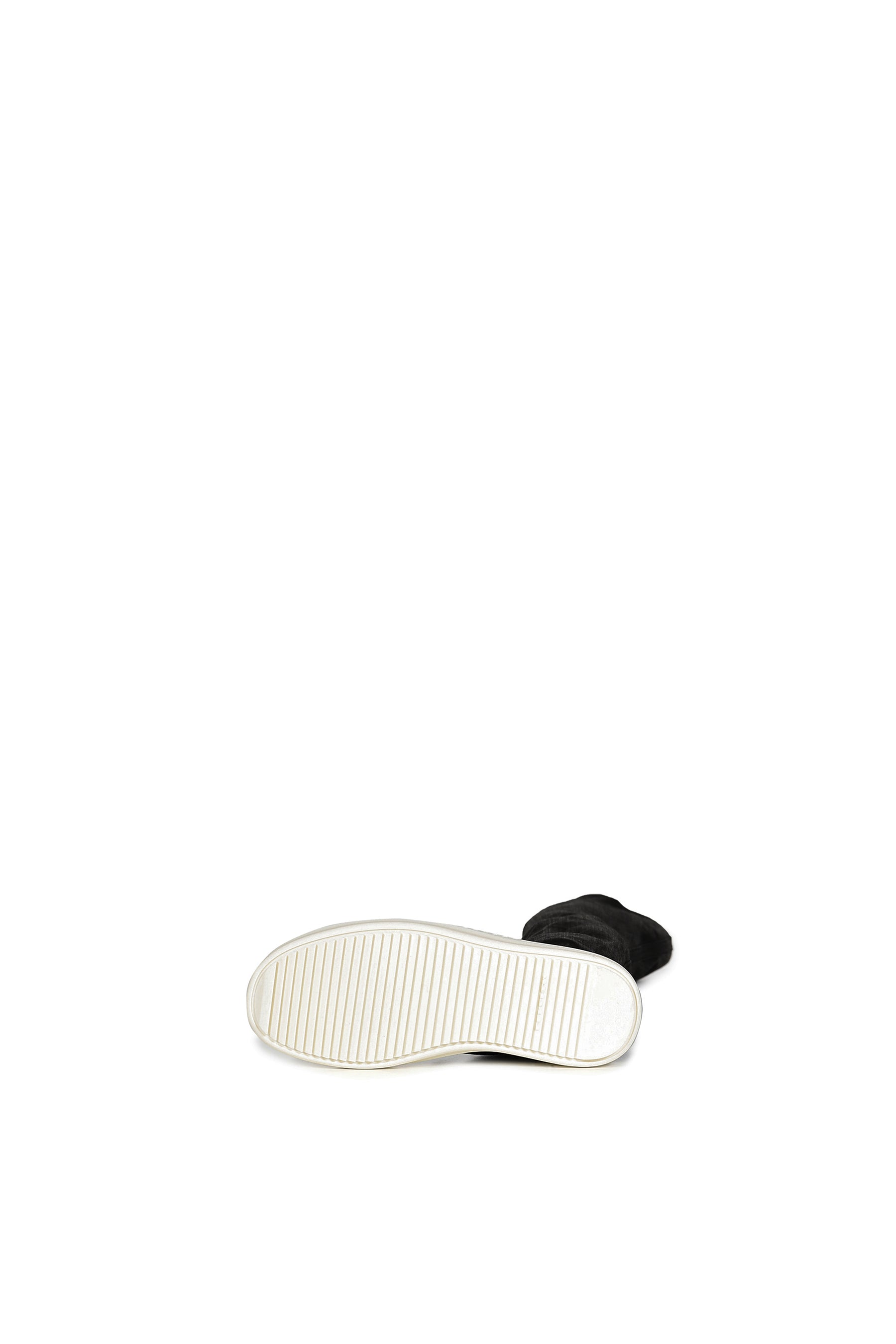 HIGH SOCK SNEAKS / BLK WAX MILK MILK