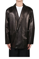 RELAXED LONG JACKET / BLK