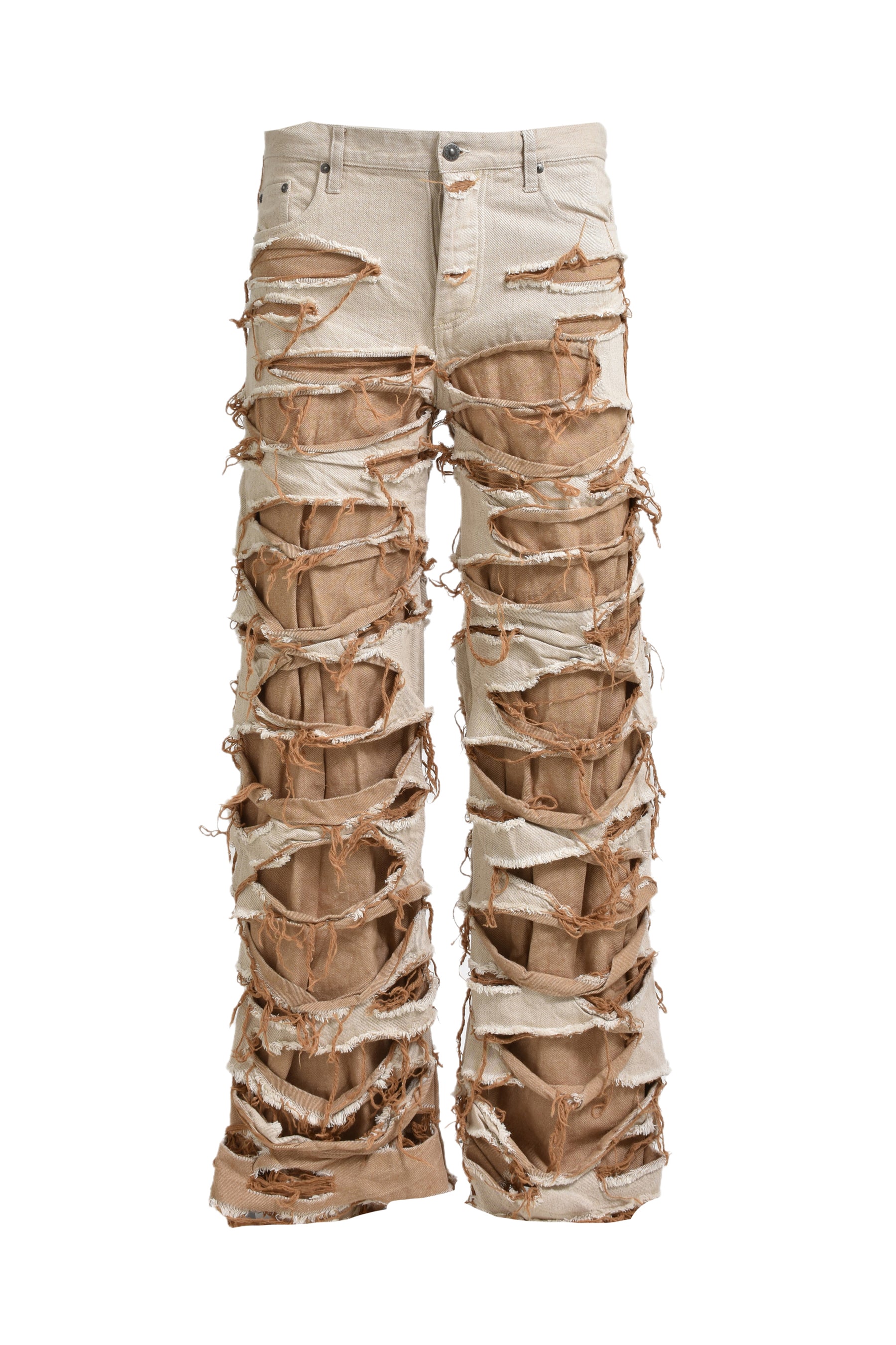 REAPER JEANS BAGGY BEIGE DENIM / BEI