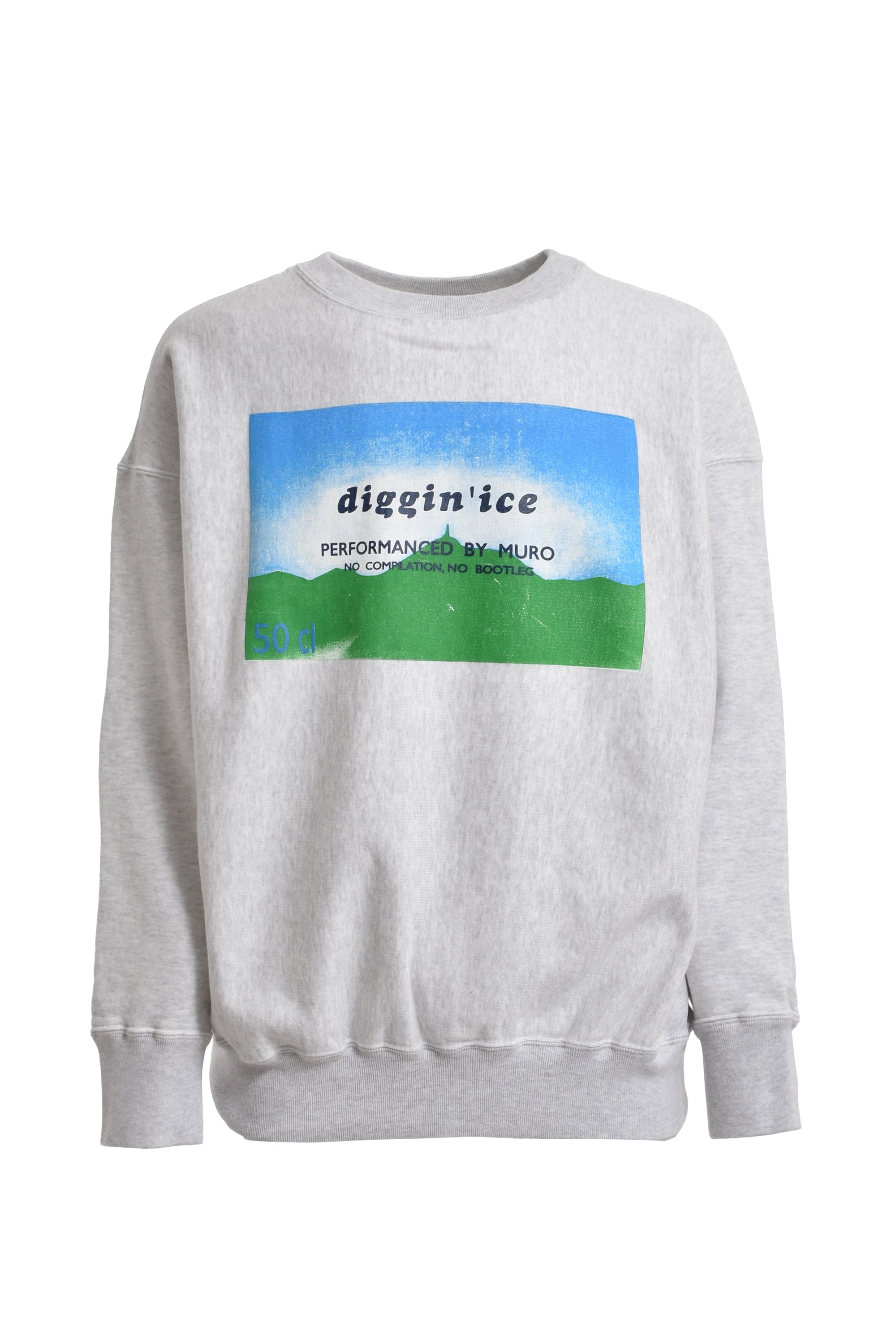 RECOGNIZE レコグナイズ FW23 DIGGIN' ICE 96 CREW SWEAT / M