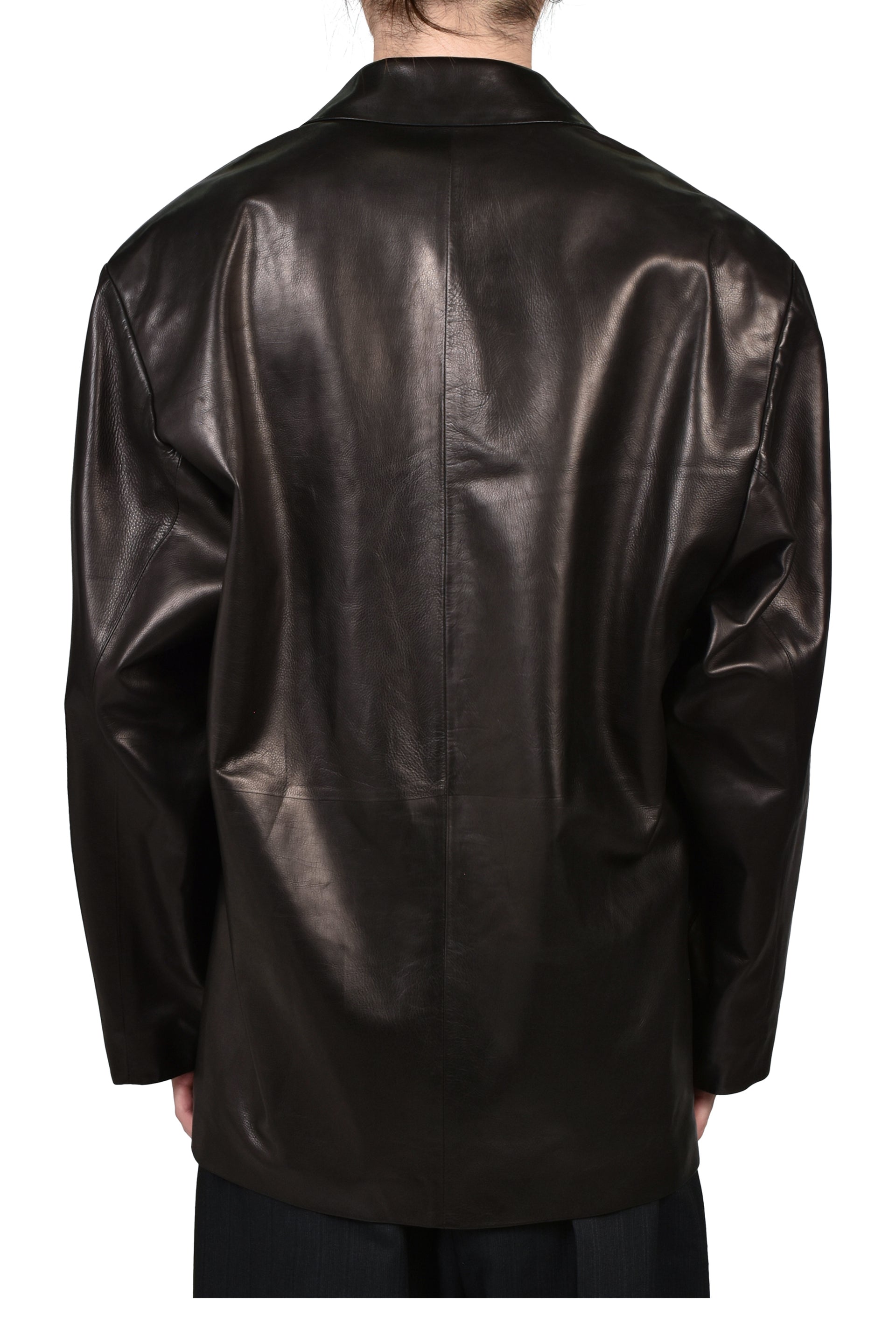 RELAXED LONG JACKET / BLK