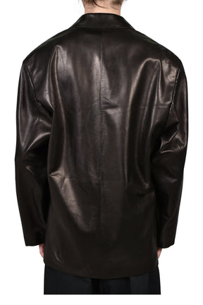 RELAXED LONG JACKET / BLK