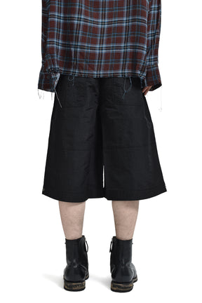 ERWIN CARGO BERMUDA PANTS / BLK 