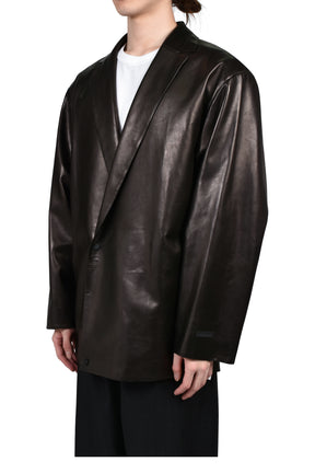 RELAXED LONG JACKET / BLK