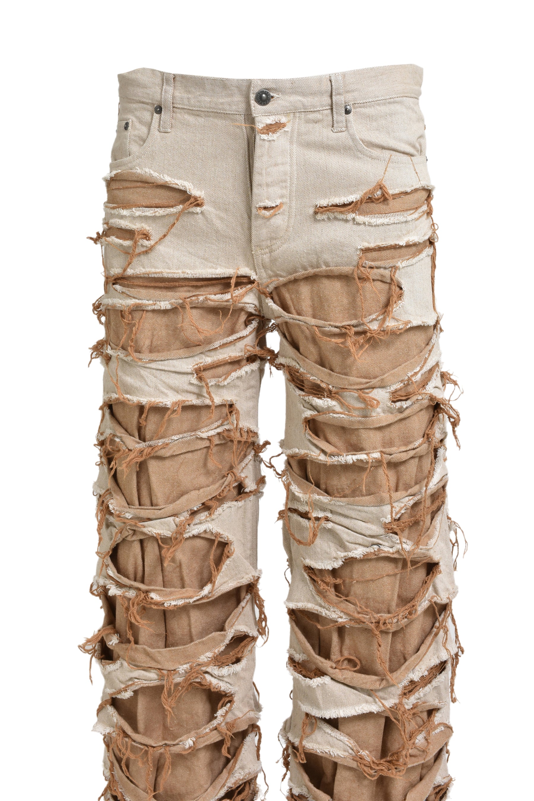 REAPER JEANS BAGGY BEIGE DENIM / BEI