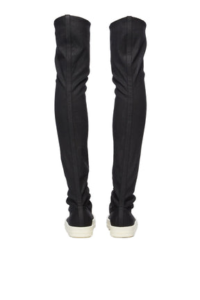 HIGH SOCK SNEAKS / BLK WAX MILK MILK