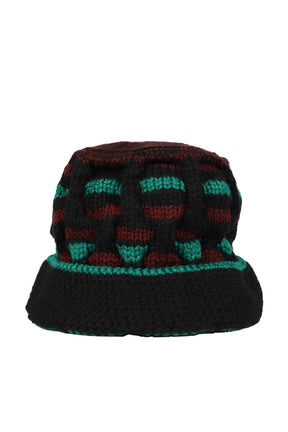 NICHOLAS DALEY ニコラスデイリー FW25 HAND KNITTED ROOTS HAT / BLK