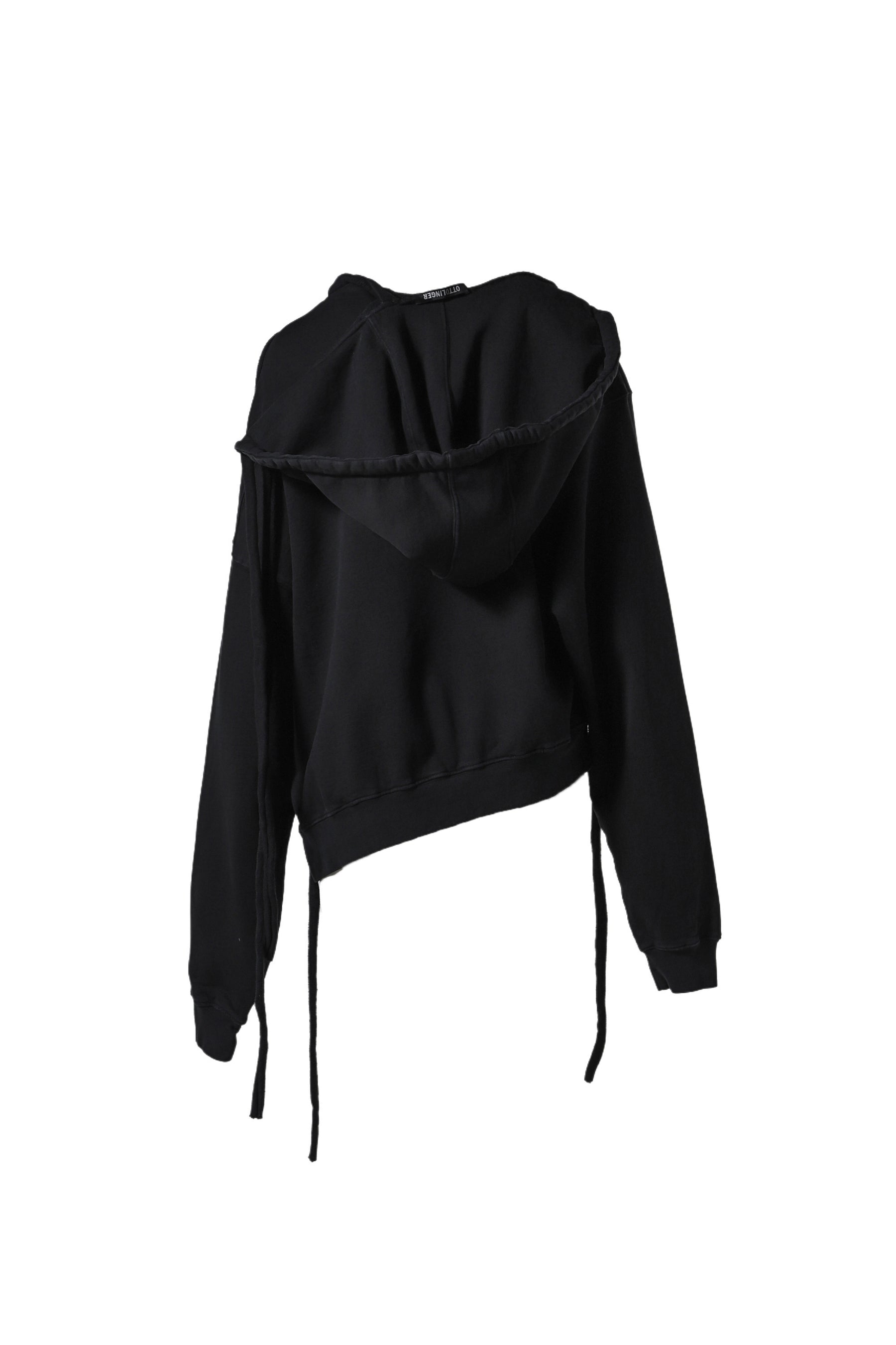 DECONSTRUCTED HOODIE / BLK