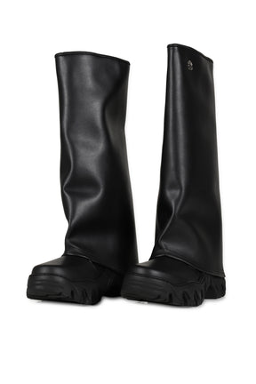 RAIN BLACK BEYOND LEATHER / BLK