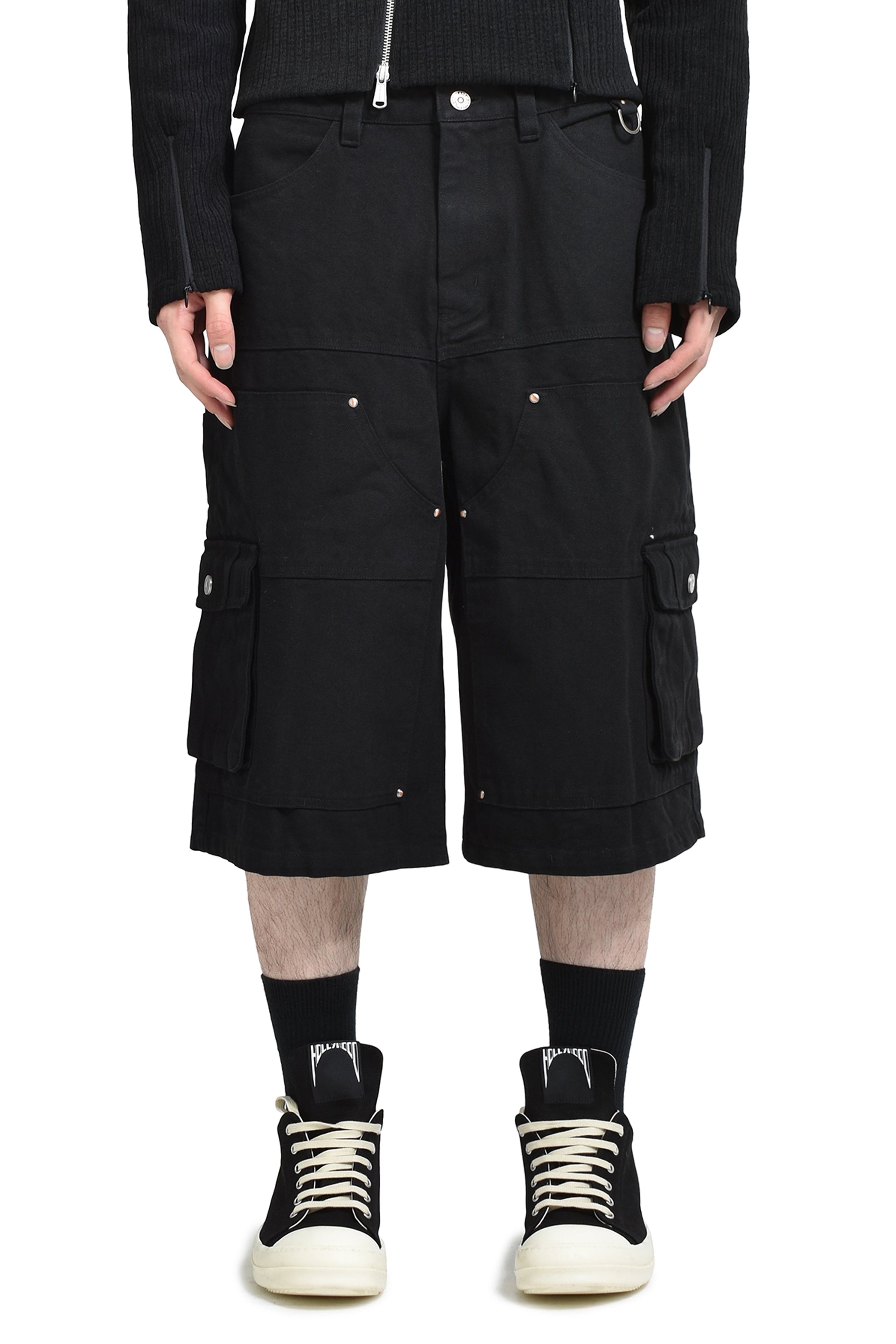 VACANT Archive MOKSHA BERMUDA PANTS / BLK