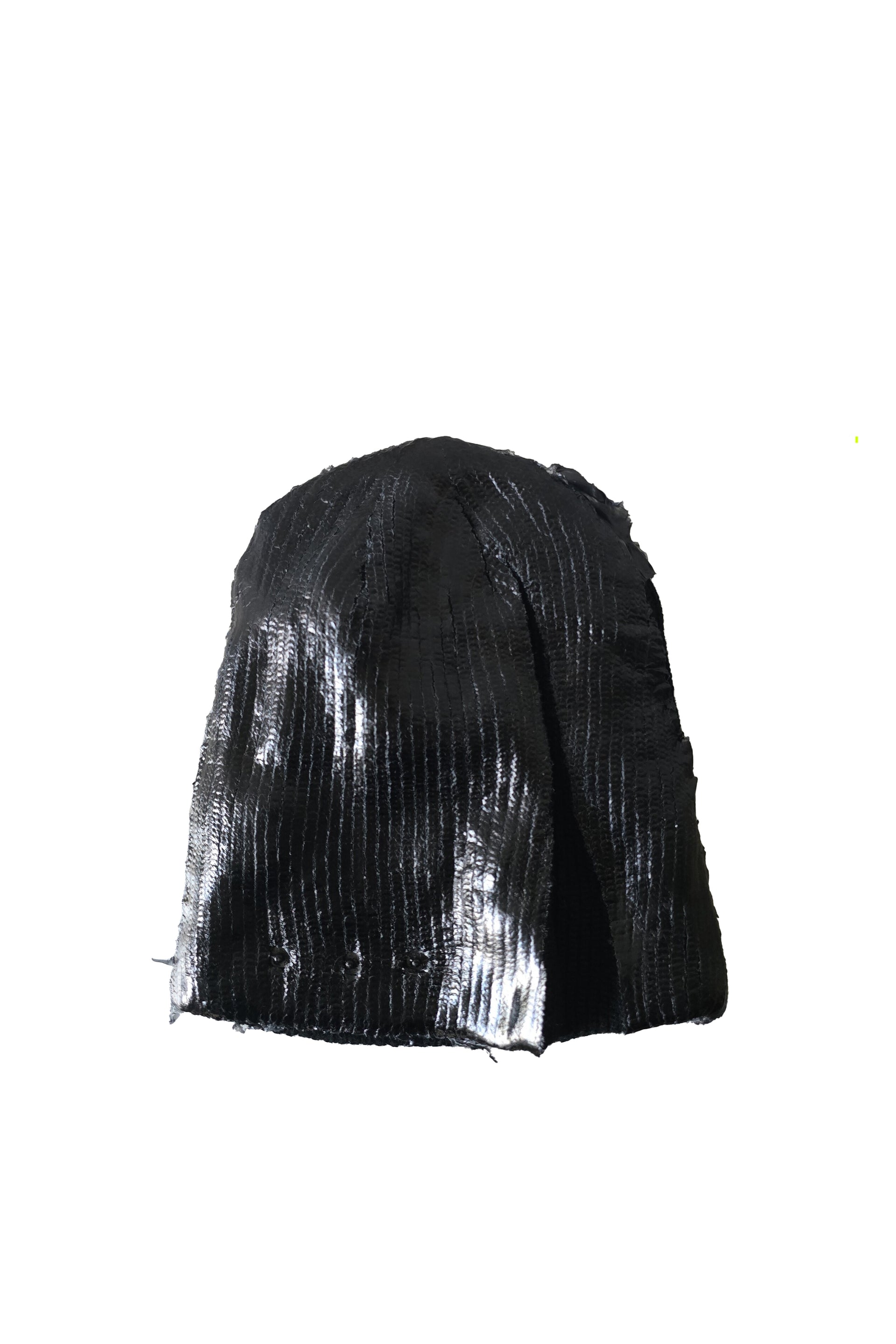 EXCAVATED BEANIE HAT / OIL BLK