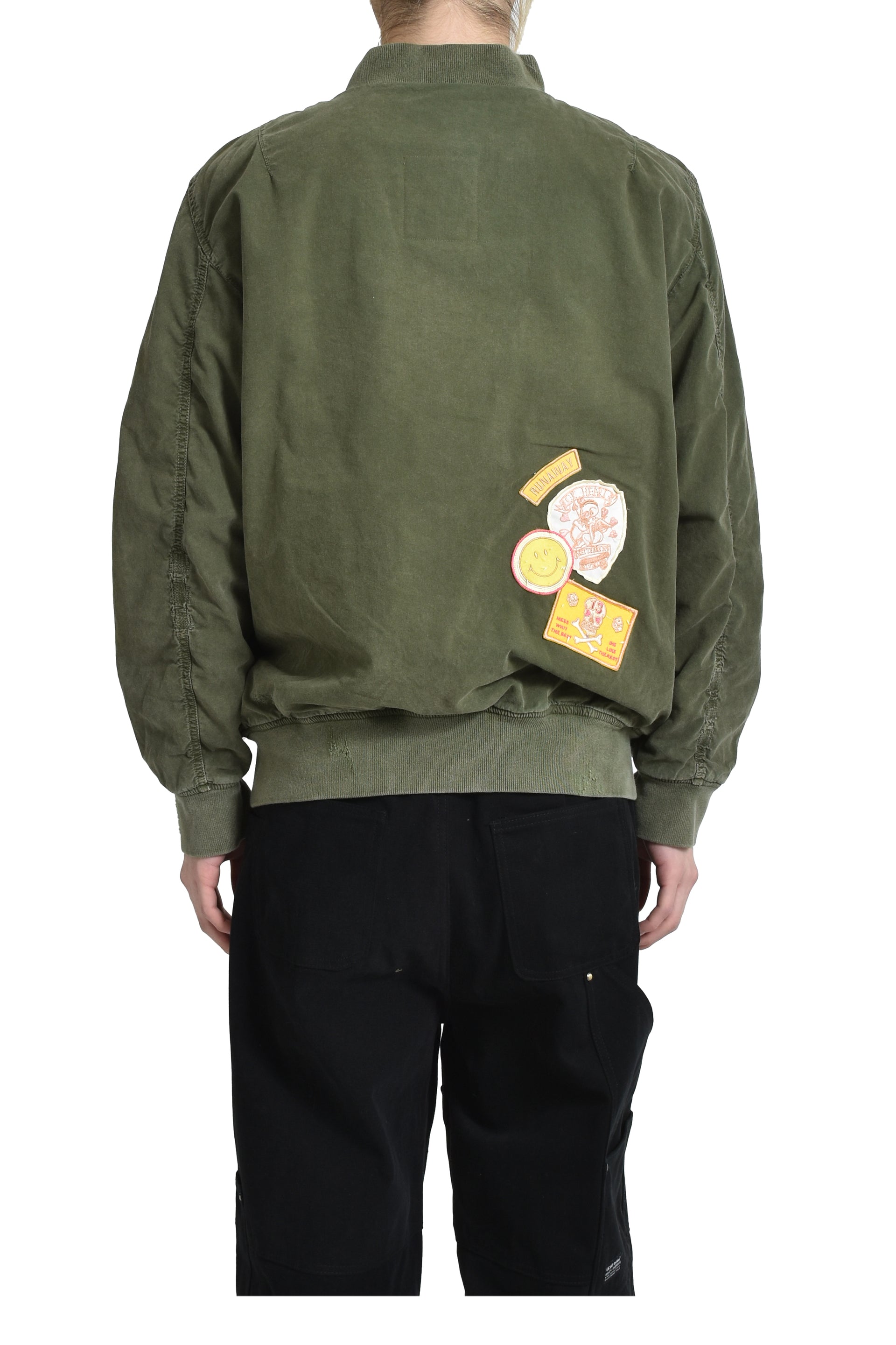 VACANT Archive × ALPHA INDUSTRIES FLOYD REPAIR FLIGHT JACKET / KHA