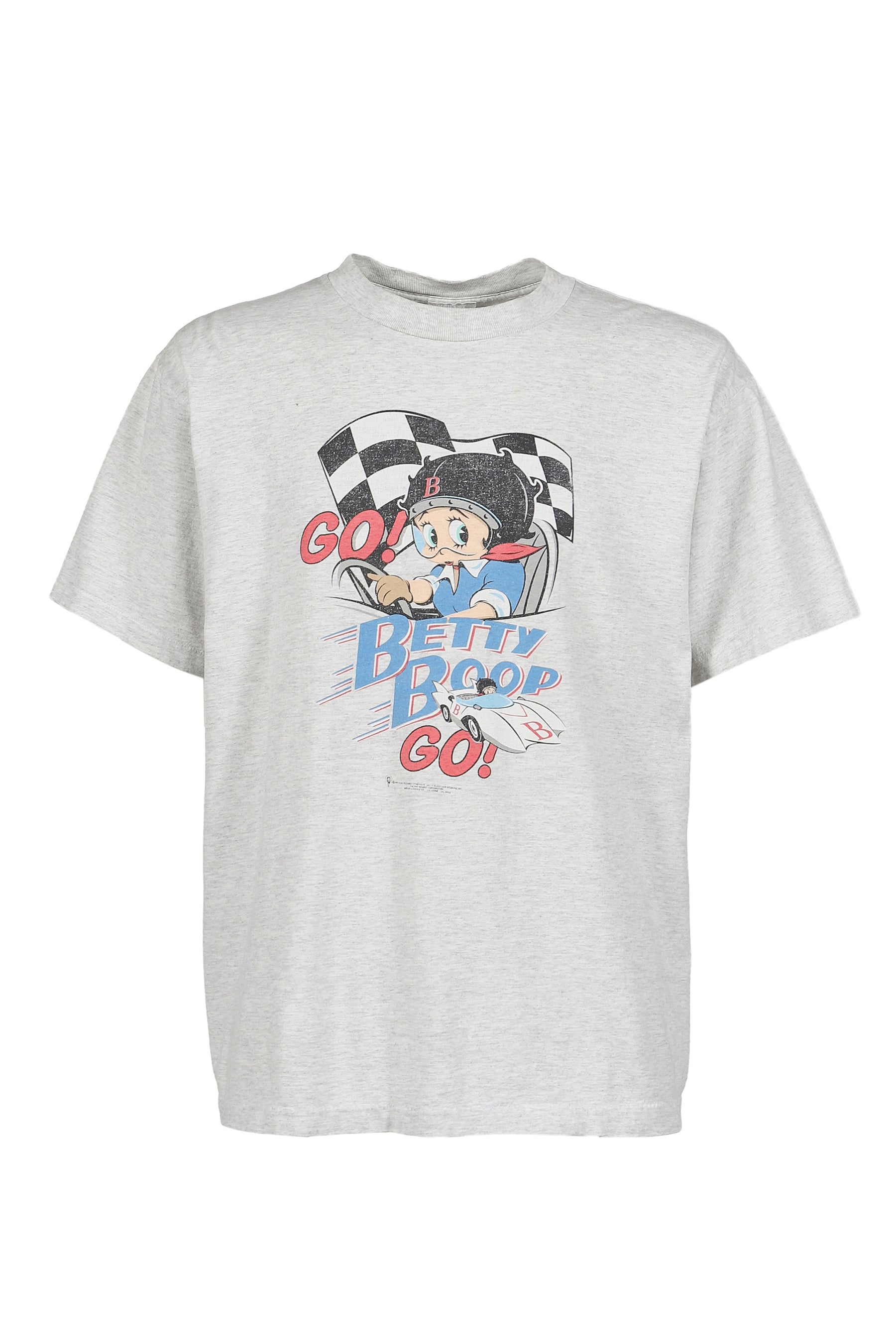BETTY BOOP VINTAGE TEE / L.GRY