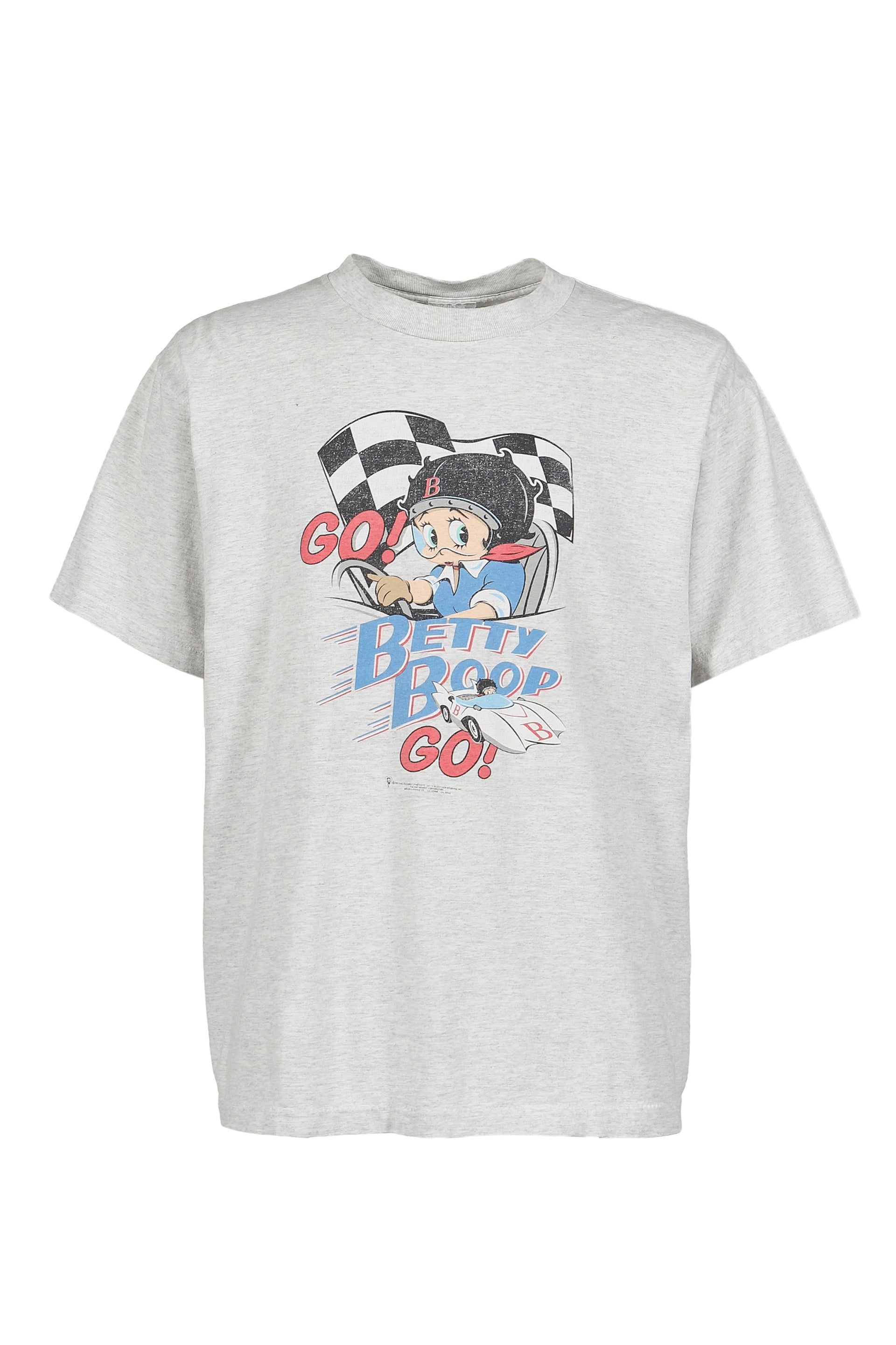 BETTY BOOP VINTAGE TEE / L.GRY