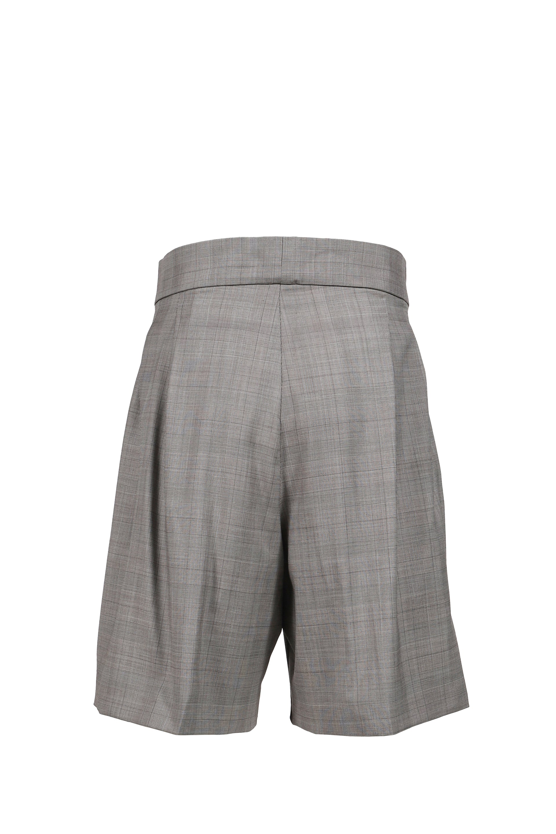 FRESH WOOL CHECK SHORTS / BRW CHECK