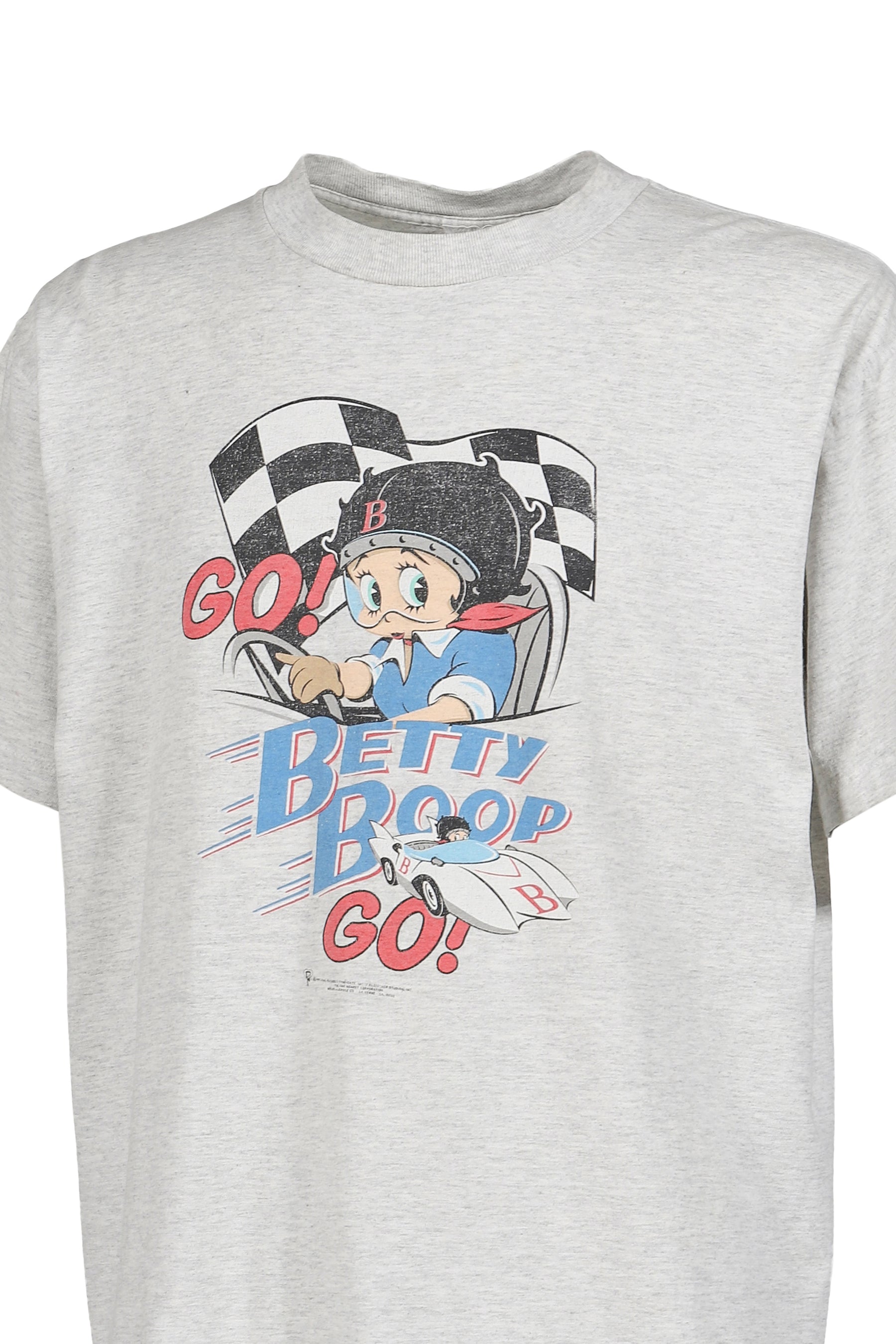 BETTY BOOP VINTAGE TEE / L.GRY