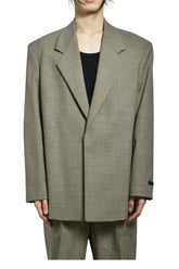 SINGLE BREASTED BLAZER / DUNE PEARL