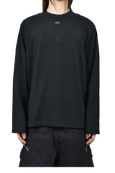 PADDED LONG SLEEVE T-SHIRT / BLK