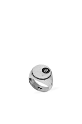 8 BALL RING / SIL