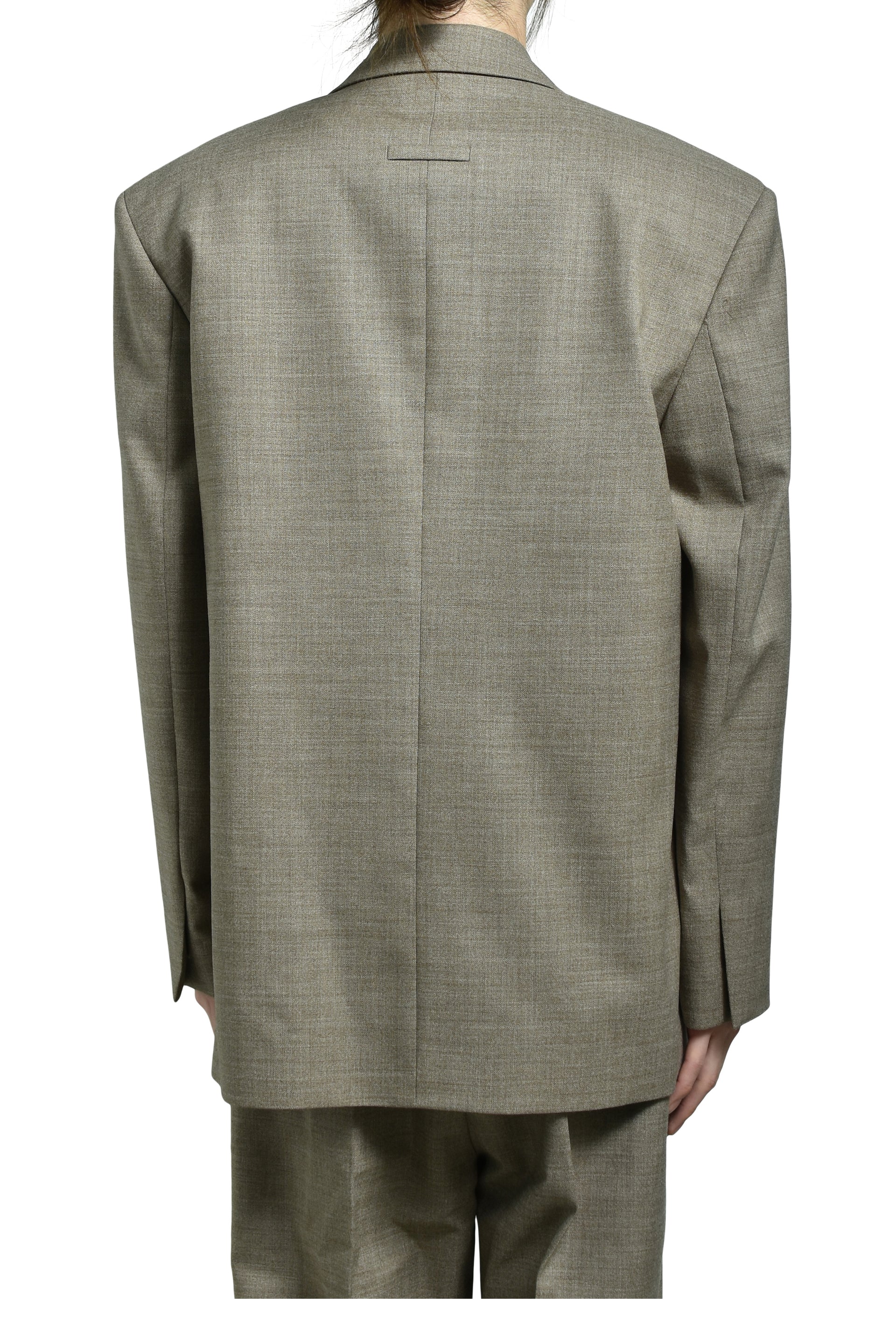 SINGLE BREASTED BLAZER / DUNE PEARL