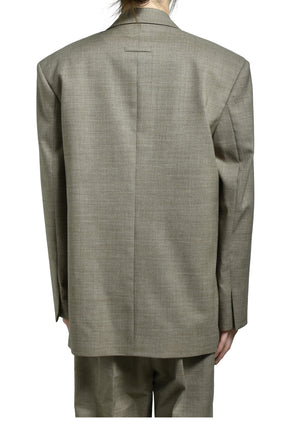 SINGLE BREASTED BLAZER / DUNE PEARL