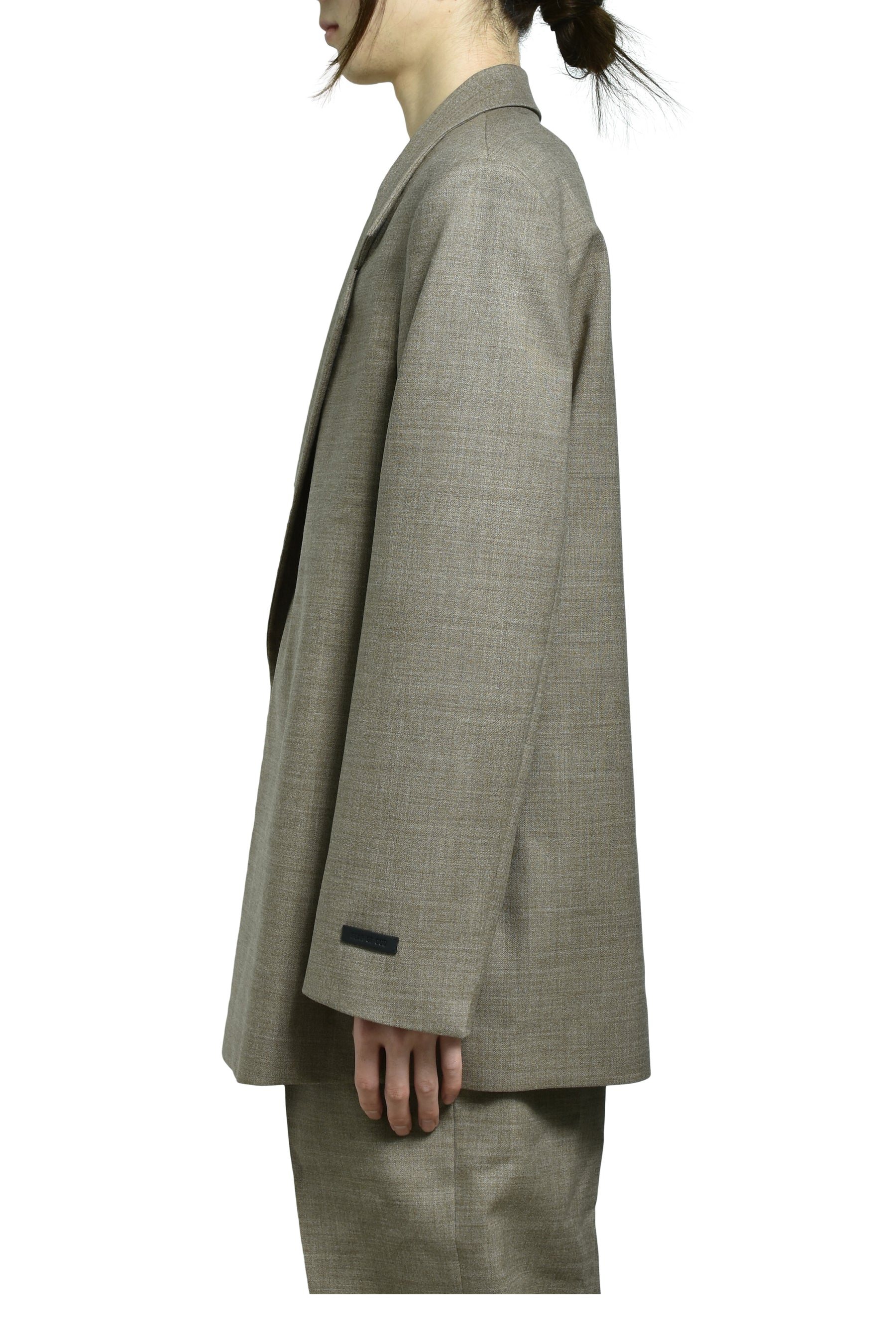 SINGLE BREASTED BLAZER / DUNE PEARL