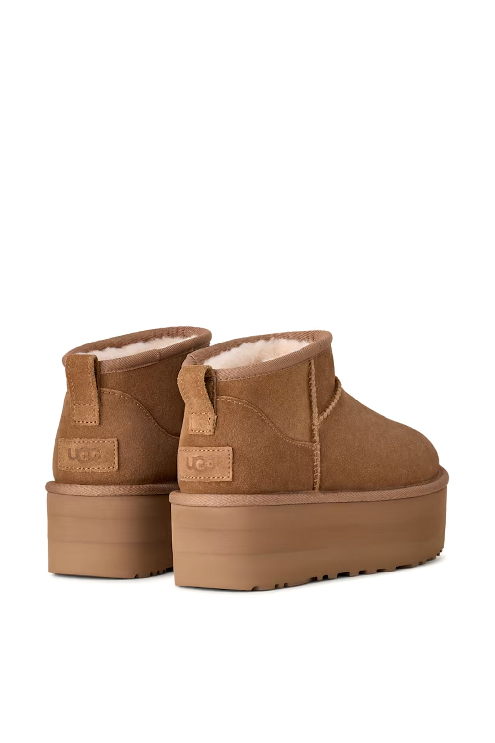 UGG アグ FW26 CLASSIC ULTRA MINI PLATFORM / CHESTNUT - NUBIAN ヌビアン