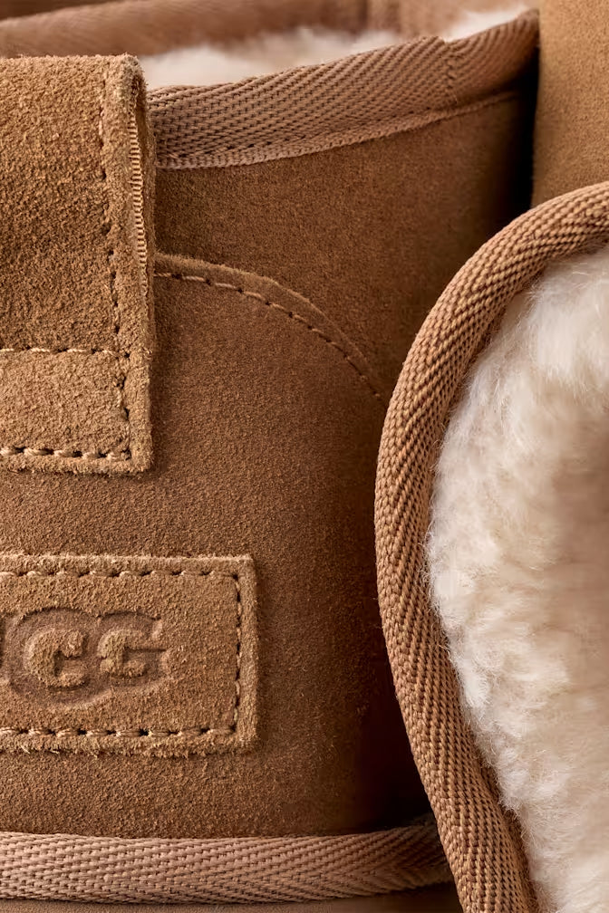UGG アグ FW26 CLASSIC ULTRA MINI PLATFORM / CHESTNUT - NUBIAN ヌビアン
