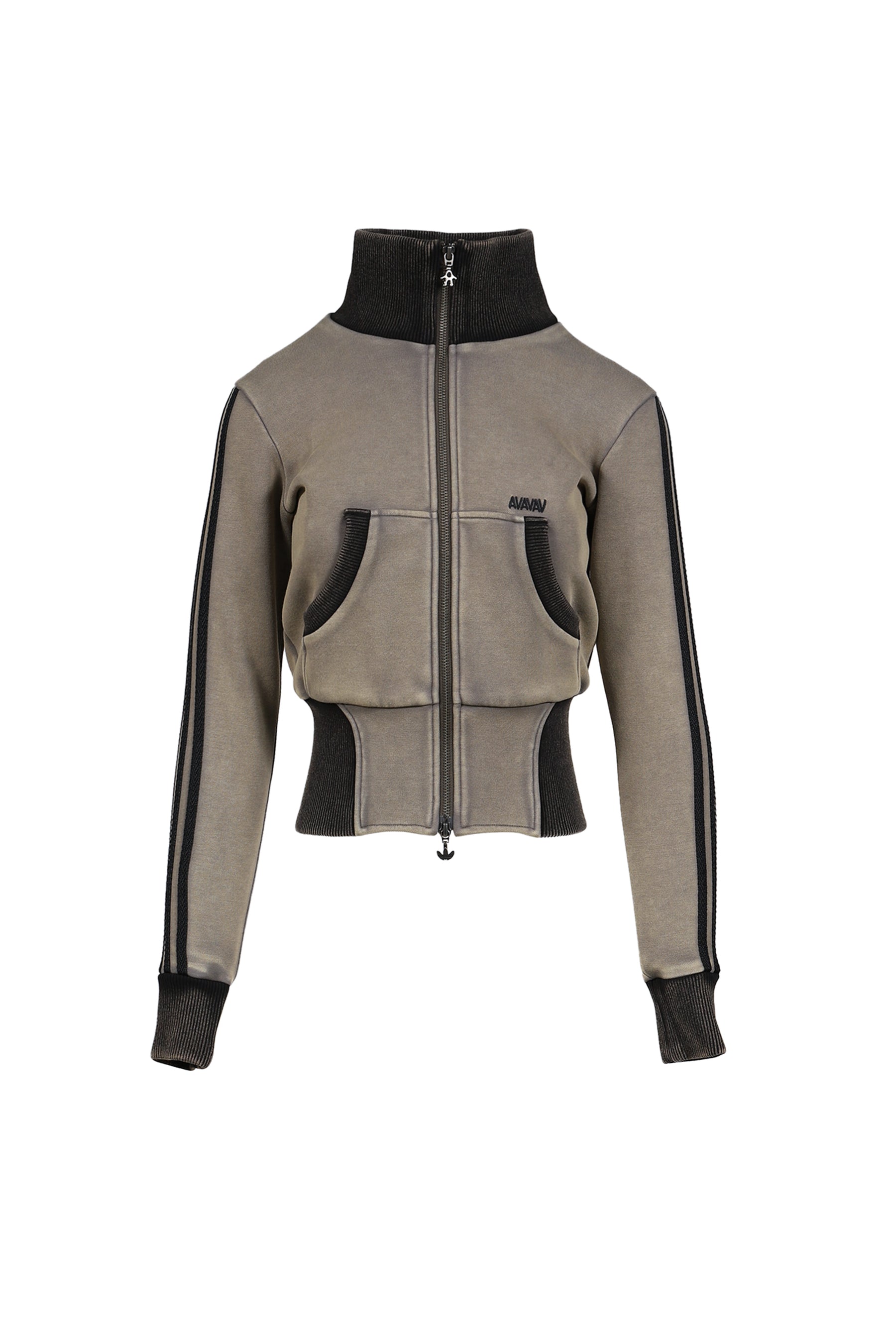 AVAVAV CROPPED TT / GRY BLK