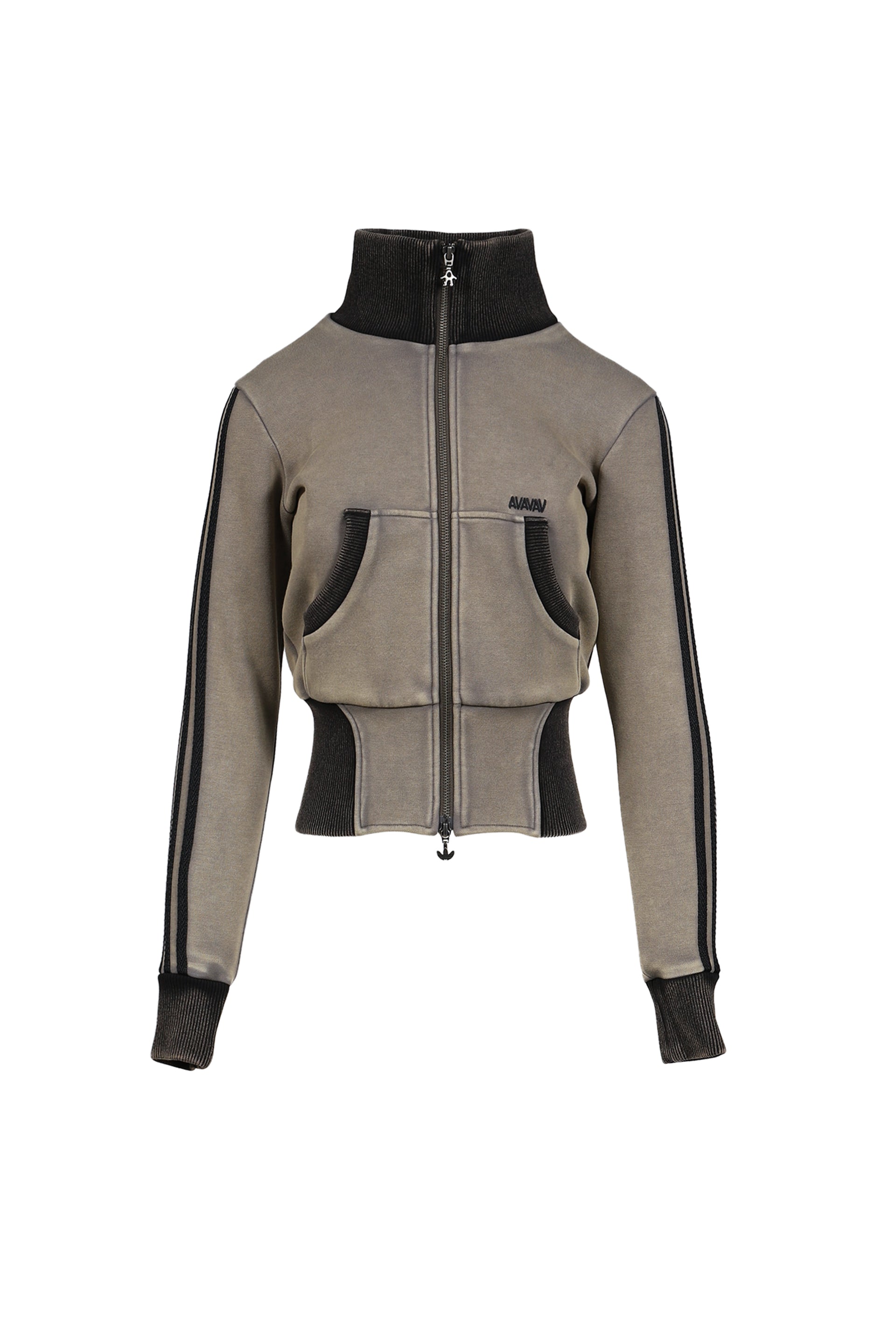 AVAVAV CROPPED TT / GRY BLK