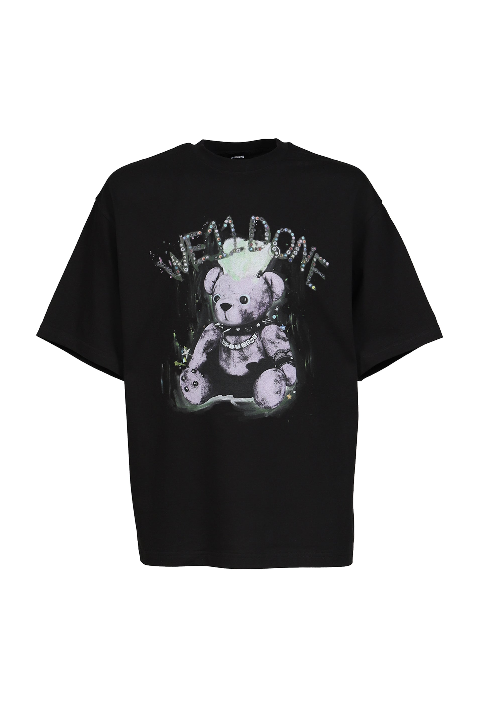 BLACK PUNK TEDDY T-SHIRT / BLK