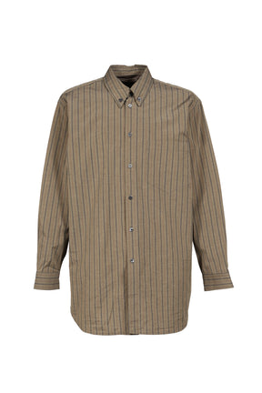 MOLETTO OVERSHIRT / PIN STRIPE FANGO