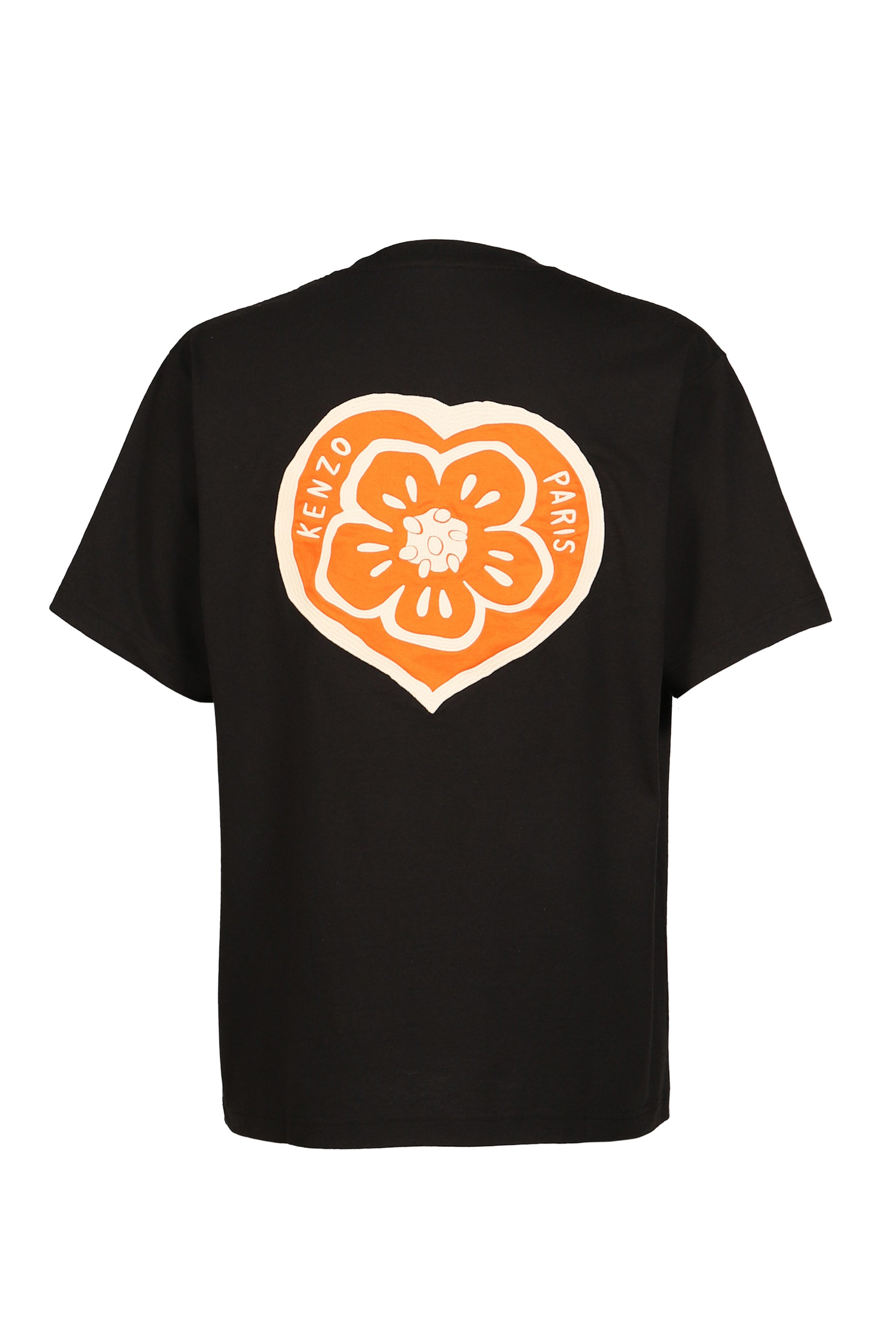 GOTS KENZO BOKE HEART OVERSIZE T-SHIRT / BLK