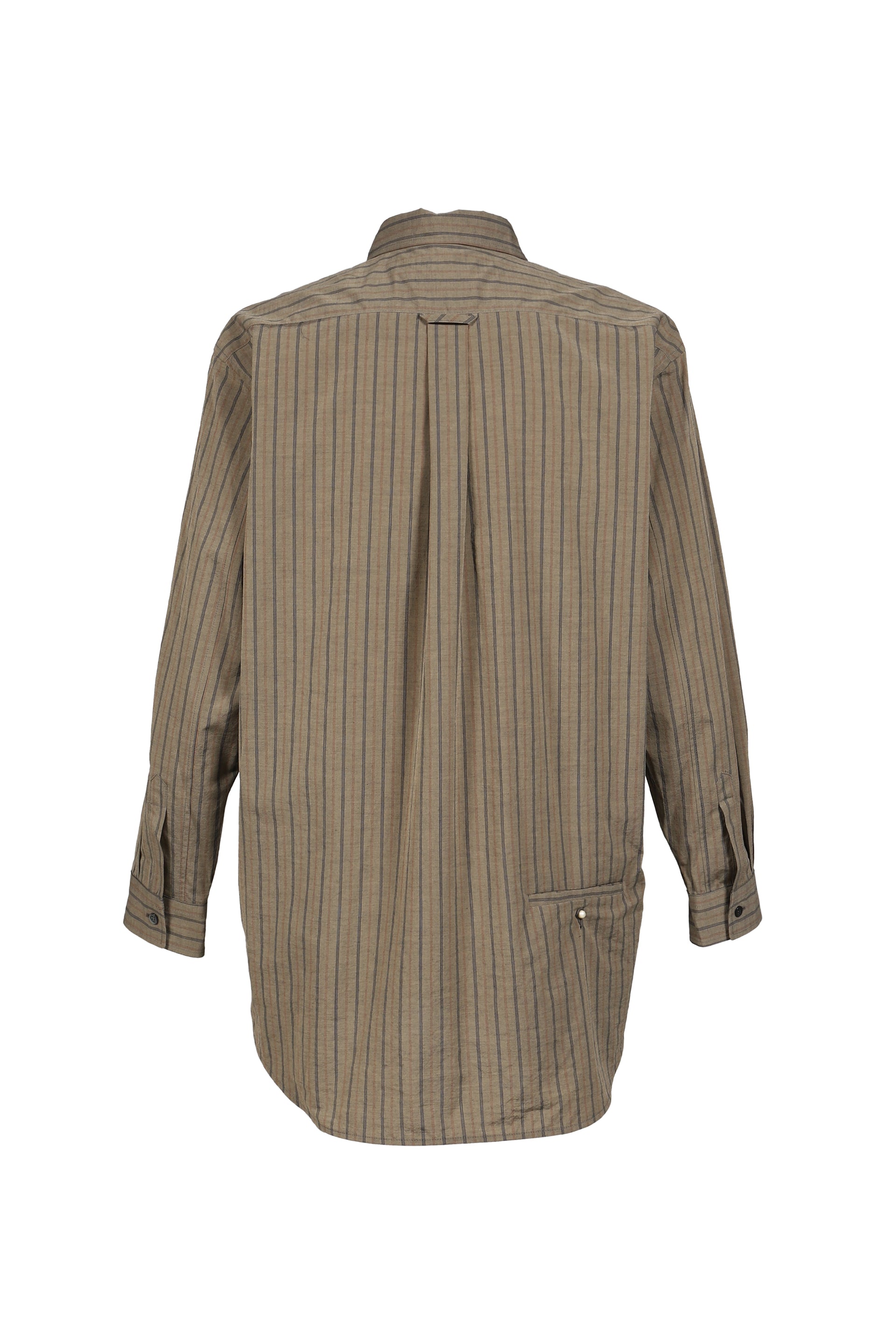 MOLETTO OVERSHIRT / PIN STRIPE FANGO
