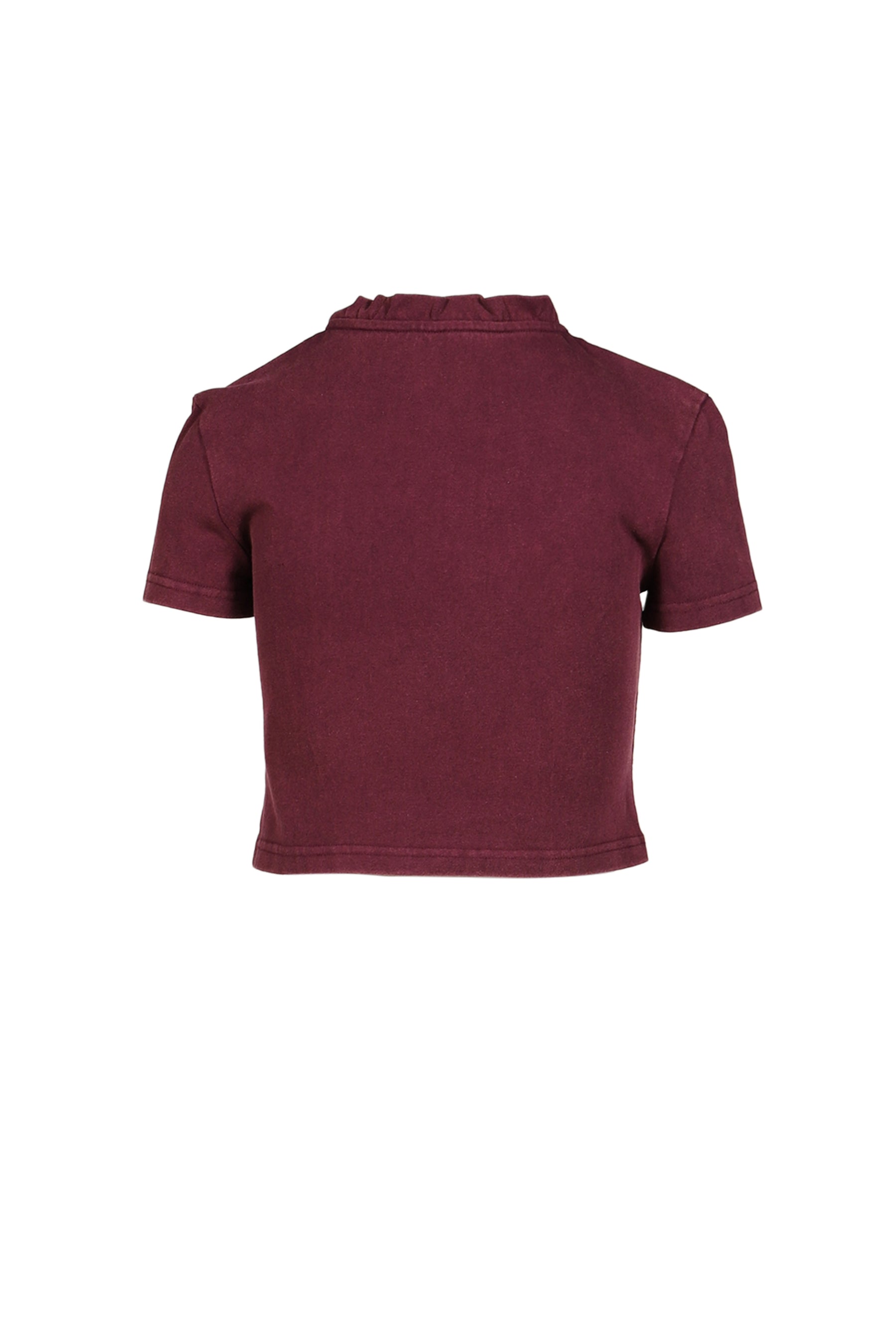SHUSHU TONG シュシュトン SS26 WAVE LACE COLLAR T-SHIRT / PRP