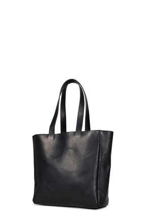 TOTE BAG / GUIDI VITELLO FIORE / BLK
