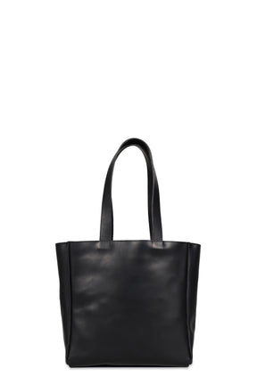 TOTE BAG / GUIDI VITELLO FIORE / BLK