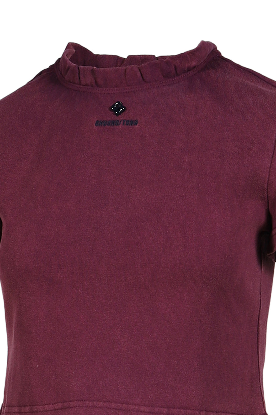SHUSHU TONG シュシュトン SS26 WAVE LACE COLLAR T-SHIRT / PRP
